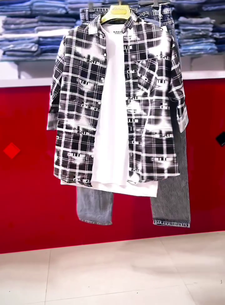 Men’s Shirt, T-Shirt & Denim Combo