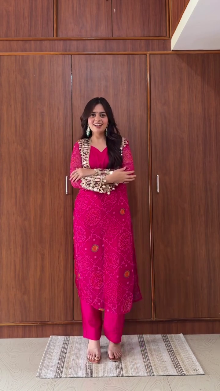 Purple Embroidered Designer Kurta