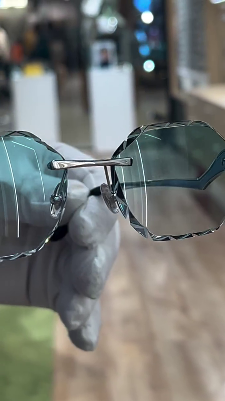 Luxury Faceted Crystal Sunglasses