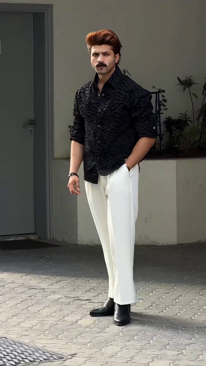 Midnight Textured Shirt