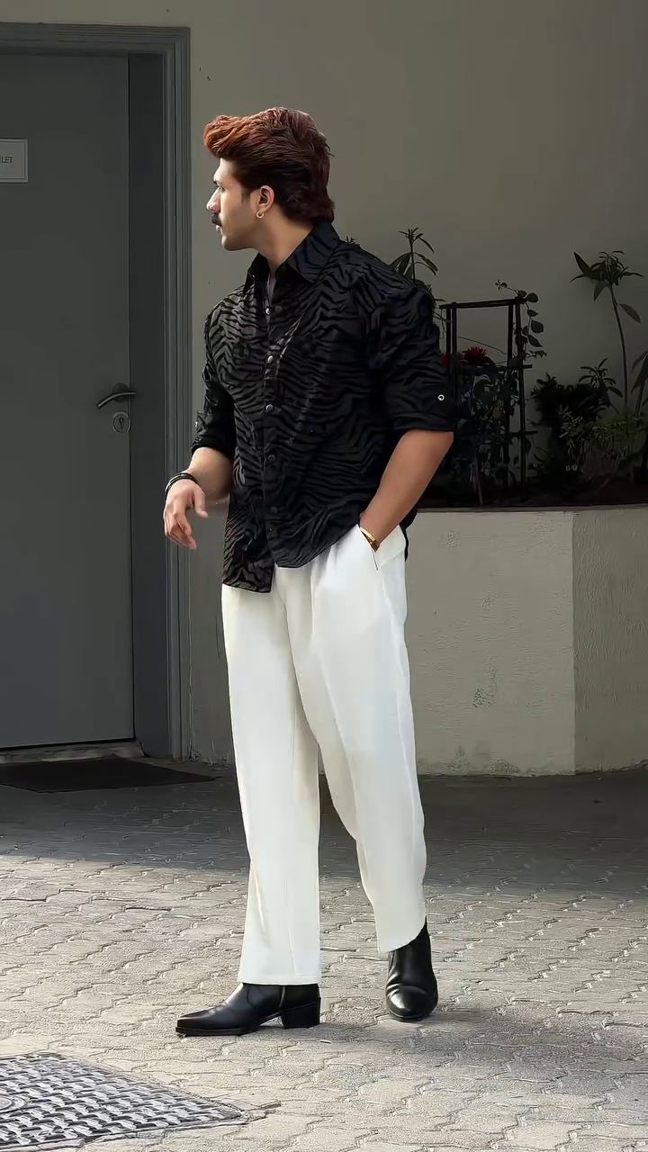 Midnight Textured Shirt