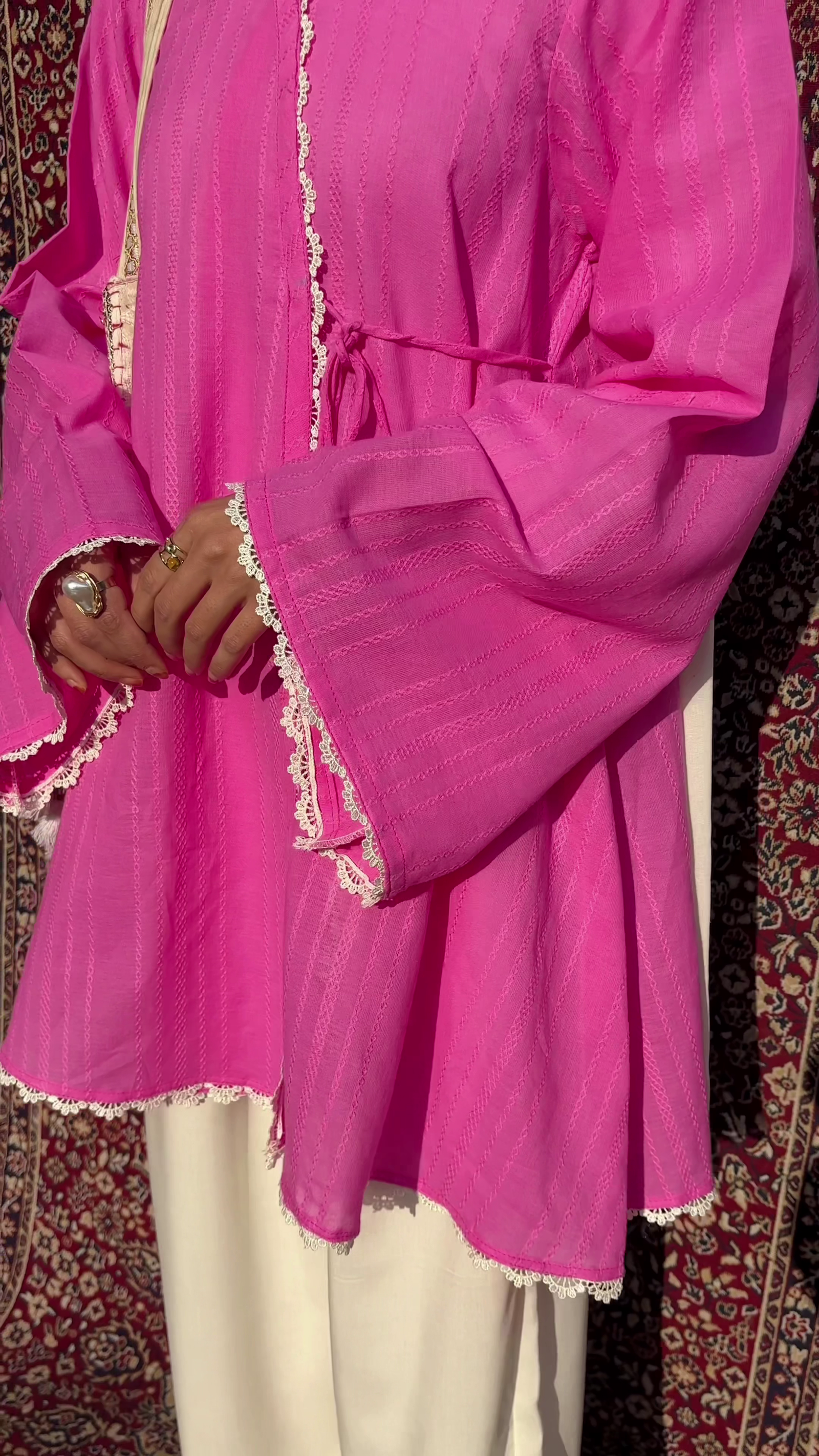 Blush Pink Ethnic Kurta