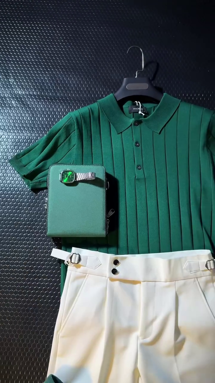 Emerald Green Polo Set